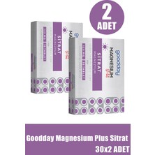 Goodday Magnesium Plus Sitrat 30 Tablet 2 Adet