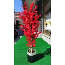 Rüzgar Yapay Çiçekçilik 160 cm Fuşya Bahardali Ağacı