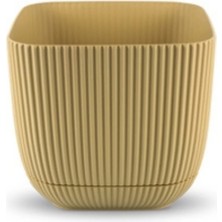 Rüzgar Yapay Çiçekçilik Kp Mercan Kare Saksı 0,67 Litre