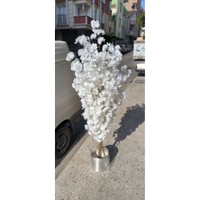 Rüzgar Yapay Çiçekçilik 130 cm Beyaz Lüx Bahardalı