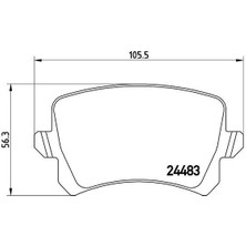 Valeo Xmpdby Disk Fren Balatasi Arka Volkswagen Passat B7
