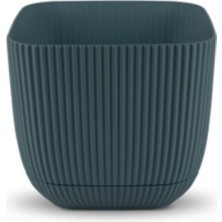 Rüzgar Yapay Çiçekçilik Kp Mercan Kare 4 Litre Saksı