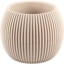 Rüzgar Yapay Çiçekçilik Kp Mercan Yuvarlak 1.2 Litre Saksı