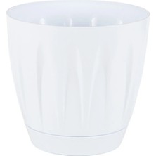 Rüzgar Yapay Çiçekçilik Papatya Saksı Kendinden Tabaklı 6 Litre