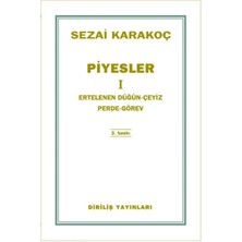 Dergah Yayınları Piyesler 1 Sezai Karakoç Diriliş