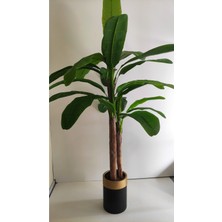 Rüzgar Yapay Çiçekçilik 3 Gövdeli Muz Ağacı