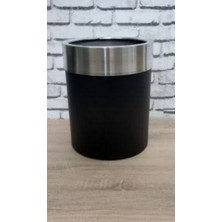 Rüzgar Yapay Çiçekçilik Metal Saksı 40X30 Siyah