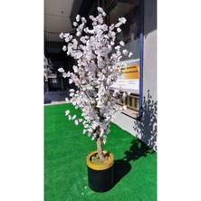 Rüzgar Yapay Çiçekçilik 140 cm Beyaz Bahardali Ağacı