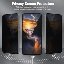 Storemax Power Es Galaxy S23 Fe Gizli Hayalet Ekran Koruyucu, Yandan Görünmeyen Full Ekran Koruyucu Cam, Tam Gizlilik Tam Koruma.