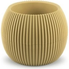 Rüzgar Yapay Çiçekçilik Kp Mercan Yuvarlak 0,35 Litre Saksı