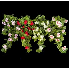 Rüzgar Yapay Çiçekçilik 4 Adet Sardunya Sarmaşık