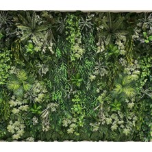 Rüzgar Yapay Çiçekçilik 1m2 (100X100) Dikey Bahçe Uygulaması
