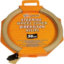 Şık ve Rahatotovo Direksiyon Kılıfı 38CM - Bej