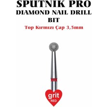 Elmas Top Freze Kırmızı Çap 2,7mm