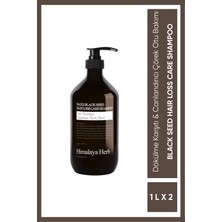 Nard Black Seed Hair Loss Care Shampoo - Çörek Otu Özlü Saç Dökülmesi Karşıtı Şampuan (1l x 2 Adet)