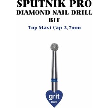 Elmas Top Freze Mavi Çap 2,7mm