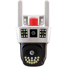 Pulmix Pulnix PLX-9007İPC Wifi Ptz Çift Kamera 3 Gösterim