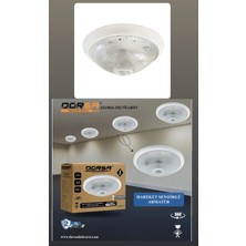 Dorsa 360 Derece SENSÖRLÜ TAVAN ARMATÜRÜ PLASTİK MODELİ