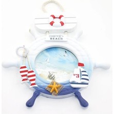 Tiklad Ahşap Marin Dümenli Çerçeve Model 3