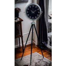 Zentime Krom Prime Modern Tripod Ayaklı Saat