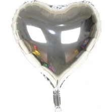 Tiklad Gümüş Rengi Uçan Folyo Balon 80 Cm.