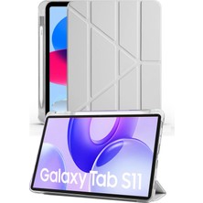 Nezih Case Samsung Galaxy Tab S11 11 Inç Uyumlu Akıllı Kalem Bölmeli Tablet Kılıfı