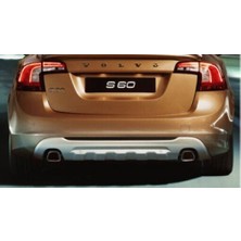 TŞT Volvo S60 Arka Tampon Karlık Grı Astarlı 2011- (Oem No:  31265630)