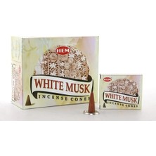 Tiklad White Musk Aromalı Konik Tütsü