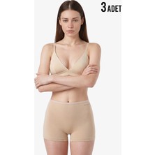 Blackspade Kadın Boxer 3'lü Paket Essential 1571 - Ten
