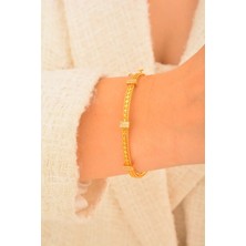 CEBECİ Cebeci 22 Ayar Kemer Kelepçe Altın Bilezik