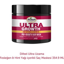 Difeel Ultra Growth Yavaş Uzayan Saçlara Özel Saç Maskesi 354.9ml
