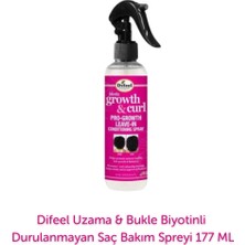 Difeel Biotin Growth & Curl Durulanmayan Saç Bakım Spreyi 177ml