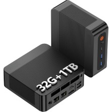 Techstorm Tromax |amd Ryzen 9 6900HX Cpu|32 GB Ddr5 Ram| 1tb Nvme Win 11 Mini Masaüstü Bilgisayar