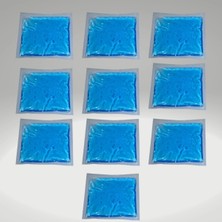 Tiklad 10 Adet Soğuk Sıcak Jel Kompres Termojel 13X13 cm