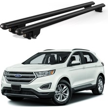 Today Auto Kanca Ford Edge (2011-2018) Uyumlu Siyah Kilitli Ara Atkı 120CM Port Bagaj Tavan Barı