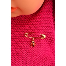 CEBECİ Cebeci 14 Ayar Bebek Uğur Böcekli Altın İğne