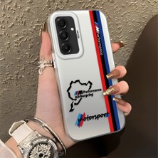 Hontinga Samsung Galaxy A16 A23 A24 A25 5g 4g Uyumlu Kılıfı Silikon Kenar Sert Arka Düşüme Önleyici Basitlik Anti Düşme Kamera Korumali Bmw Desen Telefon Kılıfı K1-0587