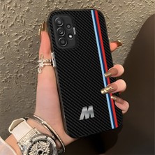 Hontinga Samsung Galaxy A35 A52 A52S A54 A55 5g 4g Uyumlu Kılıfı Silikon Kenar Sert Arka Düşüme Önleyici Basitlik Anti Düşme Kamera Korumali Bmw Desen Telefon Kılıfı K1-0587