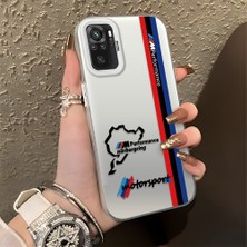 Hontinga Xiaomi Redmi Note 10 Pro Note 10S 4g 10 2022 10A Uyumlu Kılıfı Silikon Kenar Sert Arka Düşüme Önleyici Basitlik Anti Düşme Kamera Korumali Bmw Desen Telefon Kılıfı K1-0587