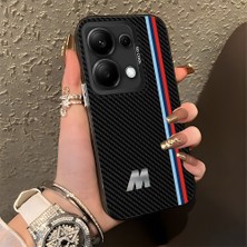 Hontinga Xiaomi Redmi Note 14 Pro 5g 4g Note 14S 4g Uyumlu Kılıfı Silikon Kenar Sert Arka Düşüme Önleyici Basitlik Anti Düşme Kamera Korumali Bmw Desen Telefon Kılıfı K1-0587