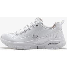 Skechers Arch Fit Citi Drive Leather Womens Sneaker Hakiki Deri Kadın Günlük Spor Ayakkabısı Beyaz
