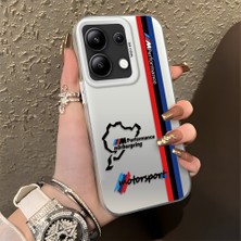 Hontinga Xiaomi Redmi Note 13 Pro Plus 5g 4g Uyumlu Kılıfı Silikon Kenar Sert Arka Düşüme Önleyici Basitlik Anti Düşme Kamera Korumali Bmw Desen Telefon Kılıfı K1-0587