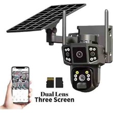 Radex RX36S4G 3mp+3mp Solar Ptz 4g Sim Kartlı Kamera