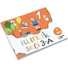 Akademik Zeka 2 Yaş Etkinlik Kitabı 3-A Aysel Atiklik 3 - 5 Yaş Eğitici Kitap