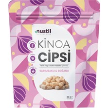 Nustil Nutrition Style Nustil Sarımsaklı & Soğanlı Kinoa Cipsi 35 gr