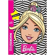 Doğan Çocuk Barbie Maskeli Boyama Kitabı 16 Sayfa Türkçe Yazar: Komisyon Büyük Boy