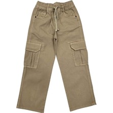Başak Çocuk Giyim 432777 Baggy Keten Patolon 6Y,7Y,8Y,9Y,10Y - Camel - 8-9 Yaş - BSK41X00011124-CAMEL-8-9 Yaş
