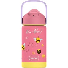 Sipnjoy - Flipsip Çocuk Su Termosu | 360 ml - Bee Honey