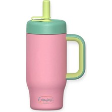 Sipnjoy - Handlehug Tumbler | 550 ml - Pudra Pembe
