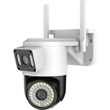 Tiklad Çift Lensli Dış Mekan Wi-Fi Kamera